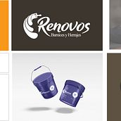 Renovos. Advertising, Br, ing, Identit, Design Management, Graphic Design, Marketing, and Packaging project by Daniela Abigail Rodriguez - 12.27.2023