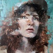 Il mio progetto del corso: Ritratti contemporanei a olio Ein Projekt aus dem Bereich Traditionelle Illustration, Bildende Künste, Malerei und Ölmalerei von Simona Gagliardi - 28.12.2023
