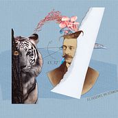 Mi proyecto del curso: Collage artístico con técnicas mixtas. Un progetto di Collage, Illustrazione digitale e Illustrazione editoriale di marcmarc - 27.12.2023