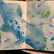 Mein Abschlussprojekt für den Kurs: Kreatives Sketching mit Aquarell für Anfänger Ein Projekt aus dem Bereich Traditionelle Illustration, Skizzenentwurf, Kreativität, Zeichnung, Aquarellmalerei und Sketchbook von Elizabeth Schaps - 27.12.2023