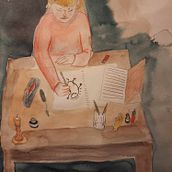 My project for course: Exploratory Sketchbook: Find Your Drawing Style Ein Projekt aus dem Bereich Traditionelle Illustration, Skizzenentwurf, Kreativität, Zeichnung, Aquarellmalerei, Sketchbook und Gouachemalerei von Sarah - 27.05.2023