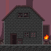 Mi proyecto del curso: Creación de escenarios pixel art para videojuegos. 2D Animation, 3D Animation, Video Games, Pixel Art, Game Design, and Game Development project by lucasrandle10 - 12.28.2023