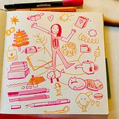 My project for course: Drawing and Self-Expression: Tell Your Story. Ilustração tradicional, Comic, e Desenho projeto de Marit van der Sleen - 28.12.2023