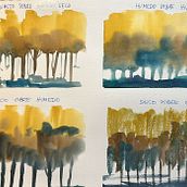 Mi proyecto del curso: Paisajes naturales en acuarela. Fine Arts, Painting, and Watercolor Painting project by Estel Baldó - 12.28.2023