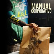 Manual Corporativo para empresa de Delivery. Design, Publicidade, Br, ing e Identidade, Design gráfico, e Fotografia do produto projeto de vifranco89 - 27.12.2023