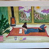 My project for course: Exploratory Sketchbook: Find Your Drawing Style. Traditional illustration, Sketching, Creativit, Drawing, Watercolor Painting, Sketchbook, and Gouache Painting project by libbiedayer - 12.27.2023