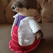 Mi proyecto del curso: Amigurumi: diseño de ropa, pelo y complementos. Arts, Crafts, To, Design, Fiber Arts, Crochet, Amigurumi, and Textile Design project by Diana Mora Ramírez - 12.28.2023