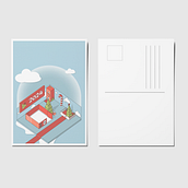 Mi proyecto del curso: Ilustración vectorial isométrica desde cero. Un progetto di Illustrazione vettoriale e Illustrazione digitale di Laura Sánchez Revilla - 29.12.2023