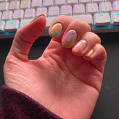 My project for course: Introduction to Nail Art. Design, Traditional illustration, Painting, Pattern Design, and Decorative Painting project by cmg4ftq7wt - 12.29.2023