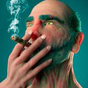 HURT. 3D, 3D Animation, 3D Modeling, 3D Character Design, and 3D Design project by MrMutantS - 12.30.2023