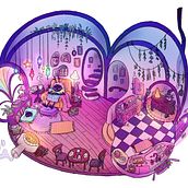 My project for course: Visual Development: Illustrate Imaginary Settings. Un progetto di Disegno, Illustrazione digitale, Arte concettuale e Disegno digitale di neanderthal_bunny - 28.12.2023