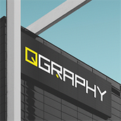 Qgraphy - My project for course: Logo Design: From Concept to Presentation Ein Projekt aus dem Bereich Design, Br, ing und Identität, Grafikdesign und Logodesign von MohaMmed MQ - 31.12.2023