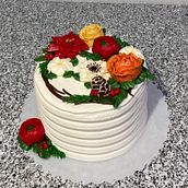 Meu projeto do curso: Flores decorativas de buttercream para cake design. Un projet de Design  , et DIY de Urânia Silva - 31.12.2023