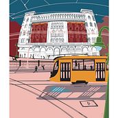 Little Venice in Alexandria. Digital Illustration project by Osama Moharem - 11.23.2023