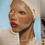 My project for course:  Realistic Oil Portraiture: Conveying Detail and Expression Ein Projekt aus dem Bereich Bildende Künste, Malerei und Ölmalerei von sarahkatecosmetics - 01.01.2024