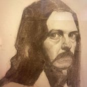 My project for course: Realistic Portrait with Graphite Pencil. Traditional illustration, Fine Arts, Sketching, Pencil Drawing, Drawing, Portrait Drawing, Realistic Drawing, Artistic Drawing, and Figure Drawing project by amydodsworth - 01.01.2024