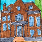 Castle. Artistic Drawing project by house_art - 01.01.2024