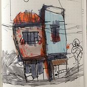 😄. Artistic Drawing project by house_art - 01.01.2024