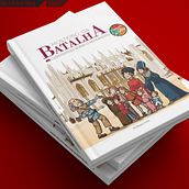 Mosteiro da Batalha explicado aos mais novos. Editorial Design, Graphic Design, Pattern Design, and Children's Illustration project by Liliana Silva - 01.02.2024