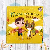 Michu quiere ser humano. Children's Literature, Children's Illustration, Digital Drawing, and Editorial Illustration project by Iván Alfaro - 12.07.2021
