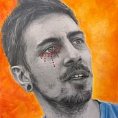Mi proyecto del curso: Retrato contemporáneo en grafito. Traditional illustration, Fine Arts, Sketching, Pencil Drawing, Drawing, Portrait Drawing, Realistic Drawing, Artistic Drawing, and Figure Drawing project by west_julieh - 05.01.2024