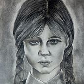 My project for course: Artistic Charcoal Portraiture: Creating Atmosphere. Traditional illustration, Fine Arts, Drawing, Portrait Drawing, Realistic Drawing, and Artistic Drawing project by Stella ARTE - 01.02.2024