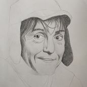 Mi proyecto del curso: Retrato realista con lápiz de grafito. Traditional illustration, Fine Arts, Sketching, Pencil Drawing, Drawing, Portrait Drawing, Realistic Drawing, Artistic Drawing, and Figure Drawing project by Juan Carlos Lopez Salas - 01.03.2024