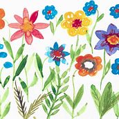 Meu projeto do curso: Padrões florais vibrantes com aquarela. Un progetto di Illustrazione tradizionale, Pattern design, Pittura ad acquerello, Illustrazione botanica, Belle arti e Pittura di CLARICIA PARREIRA MARTINS - 03.01.2024