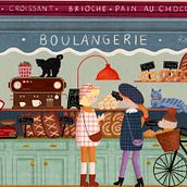 Mon projet du cours : Illustration numérique colorée sur Procreate. Traditional illustration, Drawing, Digital Illustration, and Digital Drawing project by Aurelie - 01.02.2024