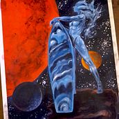 My project for course: Character Illustration with Acrylic. Traditional illustration, Character Design, Painting, Comic, Acr, and lic Painting project by Anthony Thompson - 01.02.2024