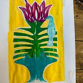 Mon projet du cours : Carnet d’artiste : explorez différentes techniques d’illustration. Een project van  Ontwerp, Traditionele illustratie, Schilderij,  Creativiteit, Creativiteit met kinderen y Sketchbook van monique.dumont13 - 03.01.2024