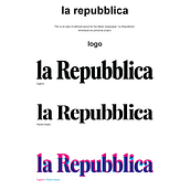 La Repubblica | Editorial Work. Un projet de Conception éditoriale, Design graphique , et Design de l'information de Emiliano Gallo - 04.01.2024