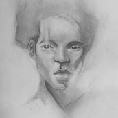 Mi proyecto del curso: Retratos realistas a lápiz: luz, sombra y proporción. Traditional illustration, Fine Arts, Sketching, Pencil Drawing, Drawing, Portrait Drawing, Realistic Drawing, Artistic Drawing, and Figure Drawing project by cami_castano - 01.04.2024