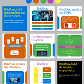 BriefBox, una IA para organizar tu información empresarial. Design, Br, ing, Identit, Graphic Design, T, pograph, Logo Design, T, pograph, Design, and Artificial Intelligence project by Juan Roberto Hernández Herrera - 12.19.2023