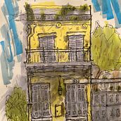 House sketch. Sketchbook project by alessandro_leoni - 01.04.2024