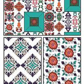 My project for course: Art Licensing 101: Build Your Illustration Career - Portugal Tiles. Een project van Traditionele illustratie,  Design management, Marketing, Portfoliobeheer y Patroonontwerp van Hannecke Du Plessis - 03.01.2024