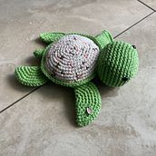 Tortuga Marina . Fiber Arts project by Maria Eugenia Muñiz - 04.15.2023