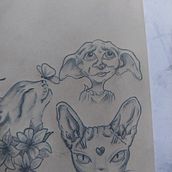 Mi proyecto del curso: Tatuaje para principiantes. Tattoo Design project by Camila Salas Bastias - 01.04.2024