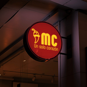 Identidad Visual - "MC" Un solo corazón. Un proyecto de Br, ing e Identidad y Diseño gráfico de Steven Culma Quezada - 24.12.2023