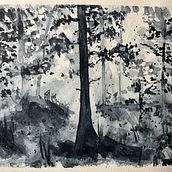 My project for course: Dreamy Watercolor Landscapes: Paint with Light. Un proyecto de Pintura y Pintura a la acuarela de Cecilia Gustavsson - 05.01.2024