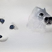 Free. Ilustração tradicional, e Pintura em aquarela projeto de Xenia - 05.01.2024