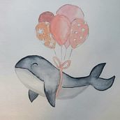 Baby art. Ilustração infantil projeto de Xenia - 05.01.2024