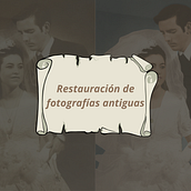 Restauración de fotografías antiguas. Photograph, and Graphic Design project by Lydia Quesada - 12.31.2021