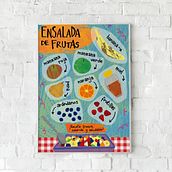 Mi proyecto del curso: Recetas ilustradas: crea dibujos deliciosos. Traditional illustration, Infographics, Vector Illustration, Drawing, Digital Illustration, Digital Painting, Sketchbook, Ink Illustration, and Naturalistic Illustration project by Eloísa Cáceres - 01.04.2024