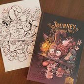 Journey of a Troubled Mind - Graphic Novel. Digital Illustration, and Traditional illustration project by Uros Savic - 12.31.2022