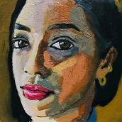 Mi proyecto del curso: Retrato con pintura al óleo: explora la luz y las sombras. Fine Arts, Painting, and Oil Painting project by Edilson Lara - 01.05.2024