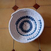 Mi proyecto del curso: Cestería para principiantes: la técnica de espiral. Un progetto di Design di accessori, Artigianato, Fashion design, Fiber Art e Textile Design di Elena Cano - 06.01.2024