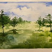 Watercolor light techniques . % Inessa Voet tarafından hazırlanan Geleneksel illüstras, Ve on projesi - 01.06.2024