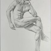 My project for course: Dynamic Figure Drawing. Een project van  Beeldende kunst,  Schetsen, Tekening met potlood,  Tekening y Realistische tekening van Erik Scarpolini - 07.01.2023