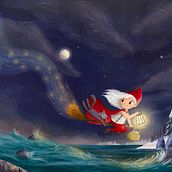 Il mio progetto del corso: Illustrazione per bambini con Procreate: dipingi scene magiche. Digital Illustration, Children's Illustration, Digital Painting, and Picturebook project by Daniele Kueh - 01.06.2024